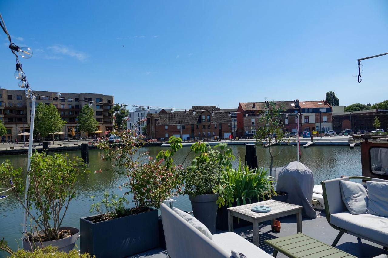 Bateau Peniche Lille - Euratechnologie Apartment ภายนอก รูปภาพ