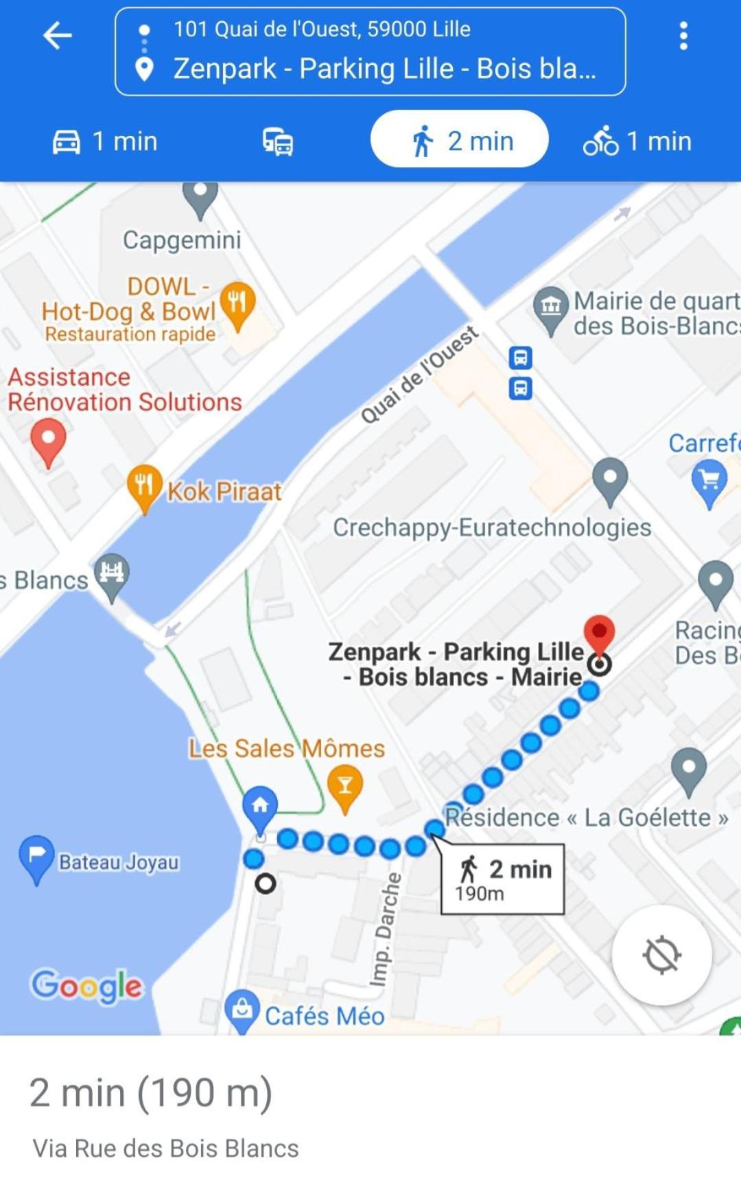 Bateau Peniche Lille - Euratechnologie Apartment ภายนอก รูปภาพ